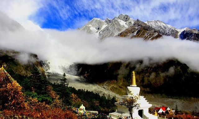 成都周边哪里看雪山最近(成都周边雪山自驾)图18