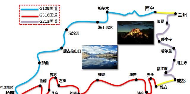 去西藏旅游,线路如何规划的(成都坐班车去西藏旅游合适的线路)图2