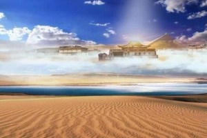 库木塔格沙漠哪里可以看到海市蜃楼